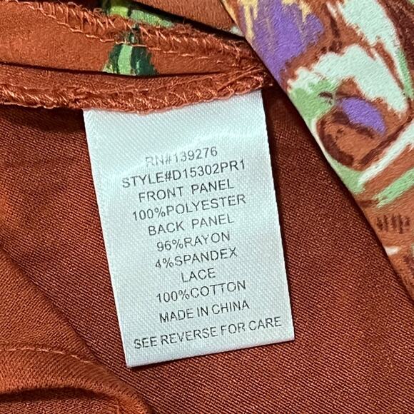 Daniel Rainn SMALL Quin Keyhole Crochet Blouse - Stitch Fix Mixed Material Top - Picture 11 of 12